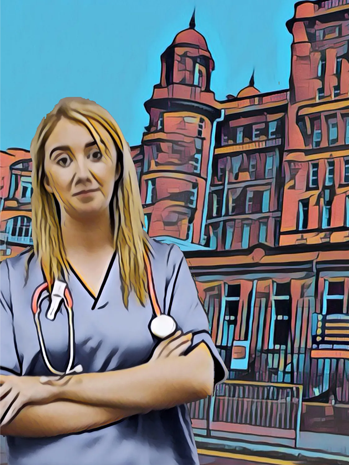 nurse with arms crossed